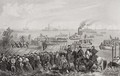 The landing of troops on Roanoke Island during the American Civil War North Carolina 1862 - (after) Momberger, William