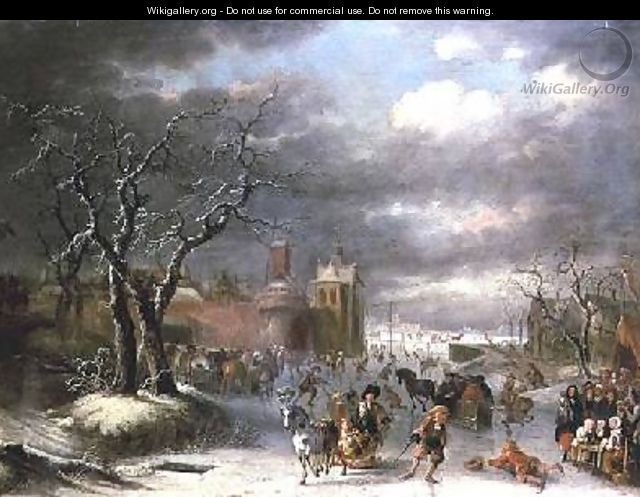 Winter Landscape 5 - Joos or Josse de, The Younger Momper