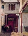 Visit to a mosque - Alberto Pasini