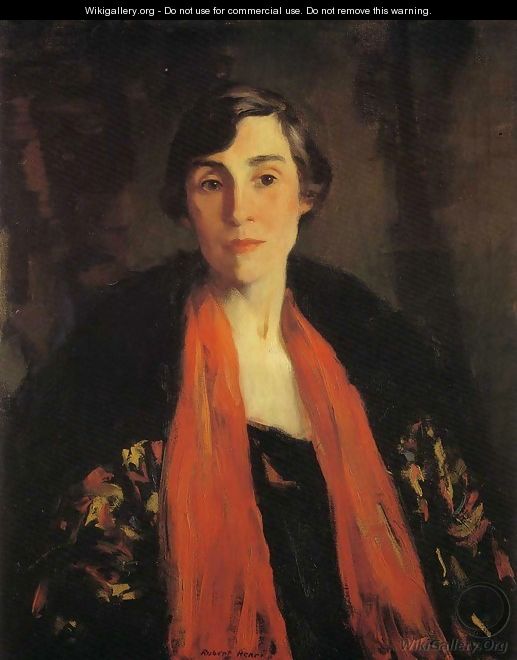 Portrait of Mary Fanton Roberts - Robert Henri