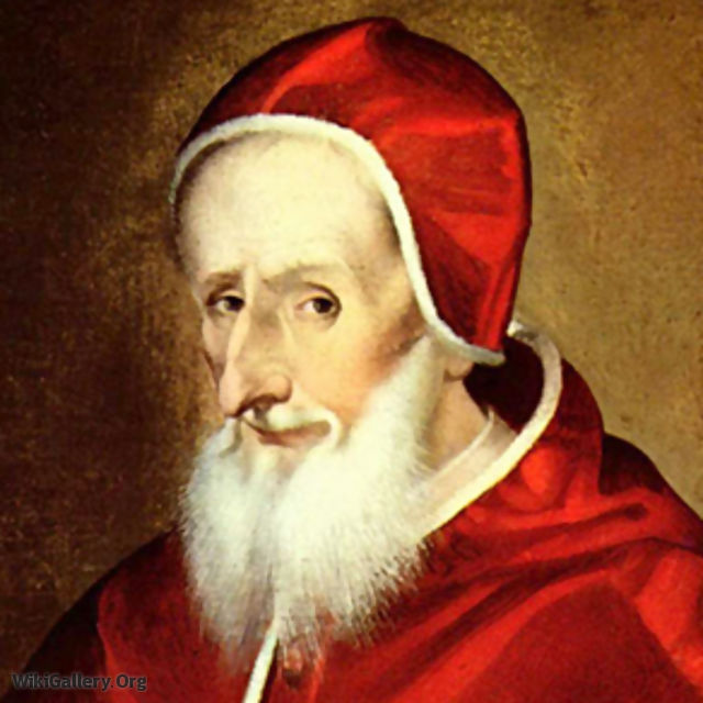 Portrait of Pius V (detail) - El Greco (Domenikos Theotokopoulos)