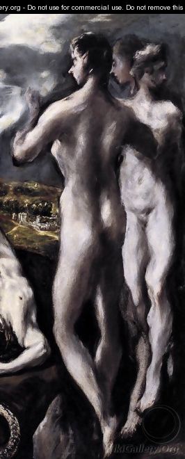 Laokoön (detail) 2 - El Greco (Domenikos Theotokopoulos)