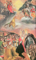 The Adoration of the Name of Jesus - El Greco (Domenikos Theotokopoulos)