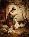 The Goose Girl - Antonio Montemezzano