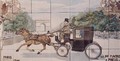 The first Hackney-carriage to use Michelin tyres - Ernest Montaut