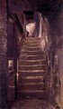 Escalera del convento de las cárceles, Asís - Jose Benlliure y Gil
