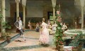 The Dancing Lesson - Jose Jiménez y Aranda