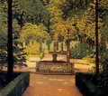 Jardín con surtidor - Santiago Rusinol i Prats