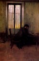 Retrato de Clarasó leyendo - Santiago Rusinol i Prats