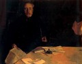 Retrato de Alberto Llanas - Santiago Rusinol i Prats