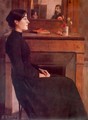 Retrato de mujer - Santiago Rusinol i Prats