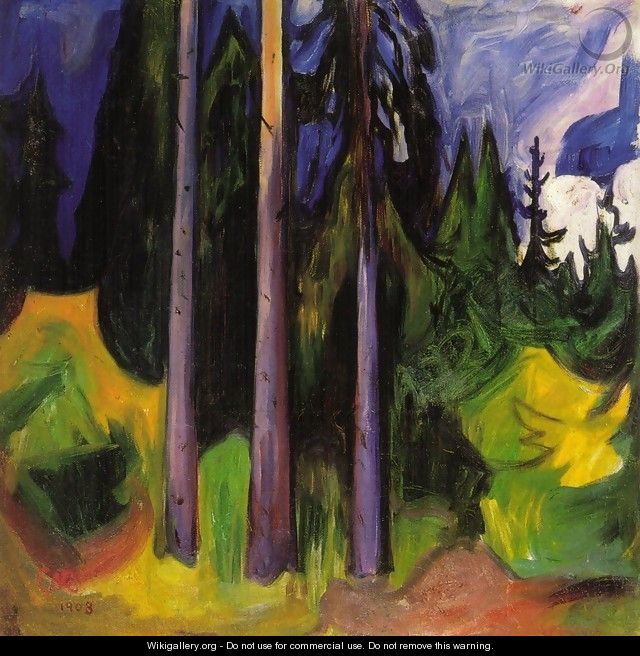Forest - Edvard Munch