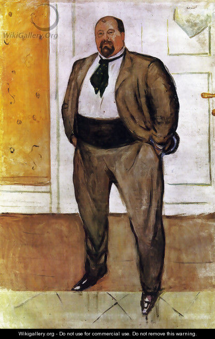 Christen Sandberg 1909 - Edvard Munch