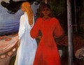 Red and White - Edvard Munch