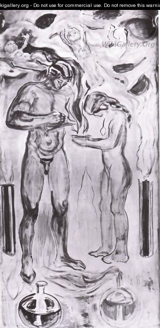 la chimie 1909 - Edvard Munch