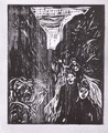 l'allée 1910 - Edvard Munch