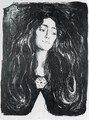 The Brooch. Eva Mudocci - Edvard Munch