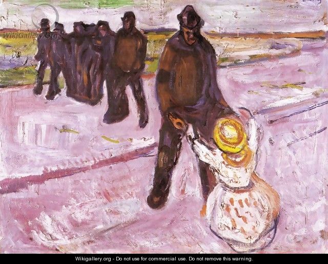 Worker and Child - Edvard Munch