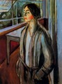 Woman on the Verandah - Edvard Munch