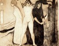 The woman - Edvard Munch