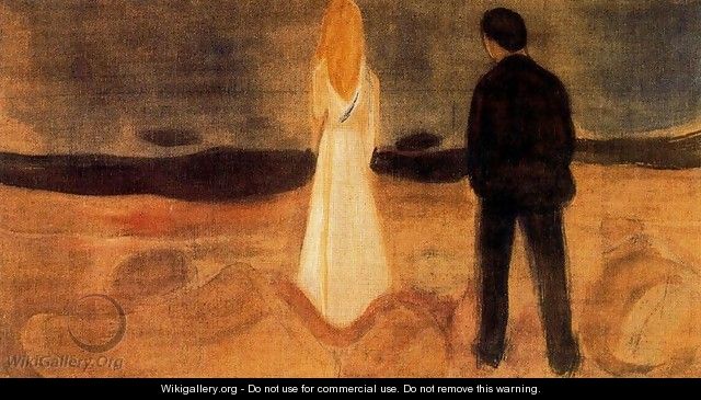 The solitary ones - Edvard Munch