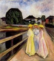 The Ladies on the Bridge - Edvard Munch