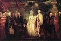 His Majesty George III Resuming Power in 1789 - Benjamin West