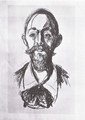 portrait du Dr Jacobson 1908 - Edvard Munch