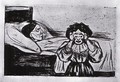la mère morte 1901 - Edvard Munch