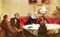 Dinner party - Adolph von Menzel