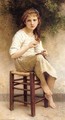 Young Sewing Girl - William-Adolphe Bouguereau