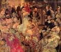 The dance hall, Detail - Adolph von Menzel