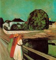 At the bridge 2 - Edvard Munch