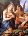 The Penitent Magdalene and an Angel - Hendrick Goltzius
