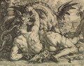 Dragon Devouring the Companions of Cadmus - Hendrick Goltzius