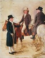 Three Worthies of the Turf at Newmarket - Benjamin Marshall