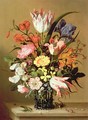 Flowers in a Vase - Jacob Marrel