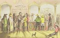 The Bar of a Gambling Saloon - (after) Marryat, Francis Samuel
