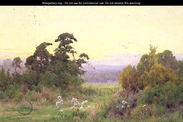 Beeding Hill from Steyning Sussex - George Marks