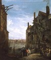 View Of The Thames At Southwark Looking Towards The City - William Marlow