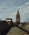 The Village Church 1866-70 - Antoine Fortune Marion