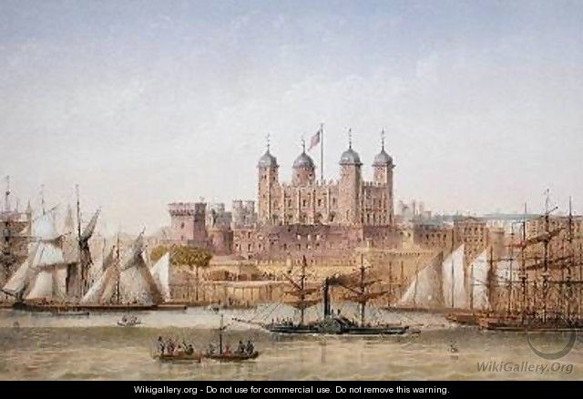 Tower of London 1862 - Achille-Louis Martinet