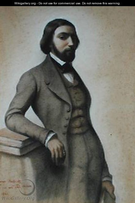 Portrait of Mignon 1841 - Louis Martinet