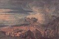 Moses dividing the waters of the Red Sea - John Martin