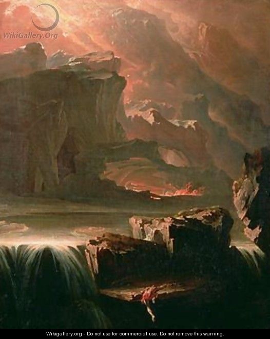 Sadak in Search of the Waters of Oblivion 1812 - John Martin