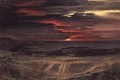 Sunset over a Rocky Bay - John Martin