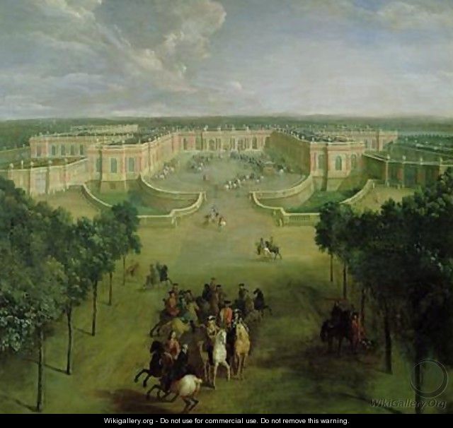 View of the Grand Trianon 1722 - Pierre-Denis Martin