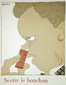 Smelling the Cork from lArt de Boire by Louis Forest - Charles Martin
