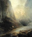 Mountain Landscape with Banditti 1780 - Elias Martin