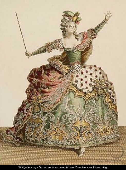 Costume for Medea in the opera Jason and Medea - Jean Baptiste Martin